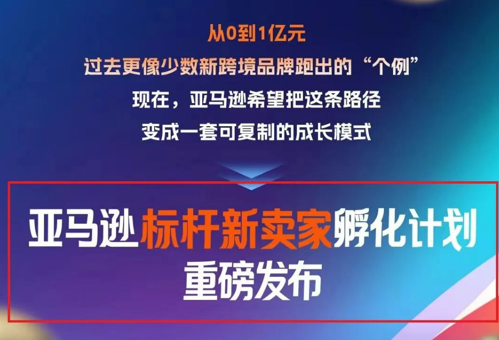 亚马逊上海发布孵化计划，目标 3 年培育 2000 个亿级出海品牌