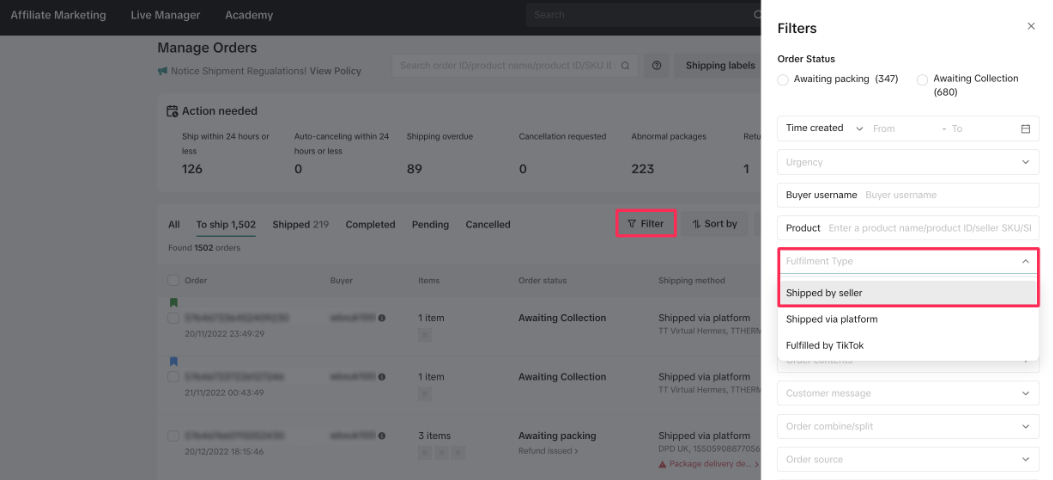 TikTok Shop印尼发货方式有哪些？TK印尼小店物流发货流程详解