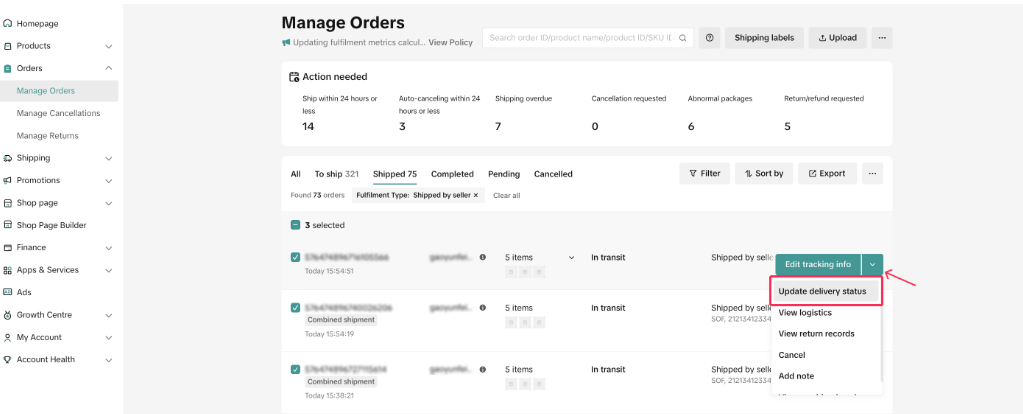 TikTok Shop印尼发货方式有哪些？TK印尼小店物流发货流程详解