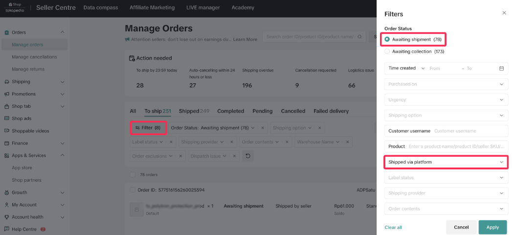 TikTok Shop印尼发货方式有哪些？TK印尼小店物流发货流程详解