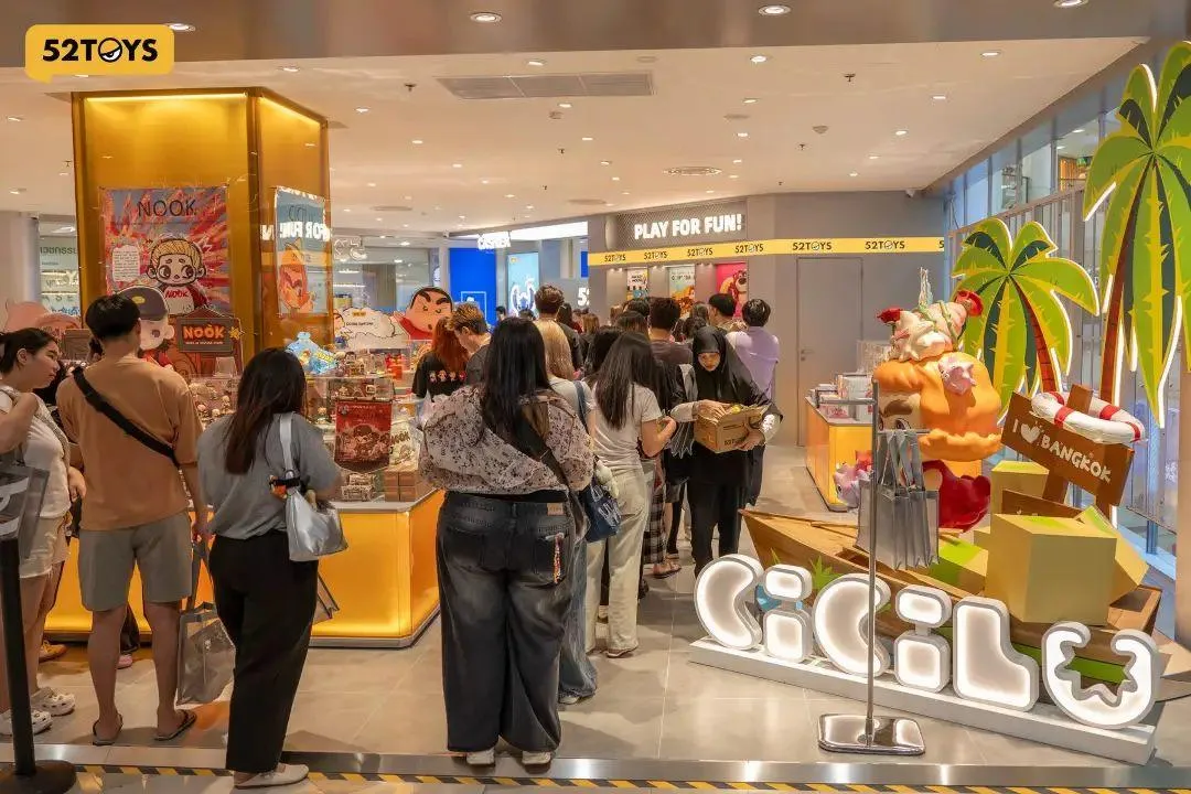 中国潮玩品牌52TOYS东南亚狂飙：泰国市场增速300%的破圈密码​