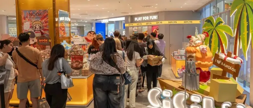 中国潮玩品牌52TOYS东南亚狂飙:泰国市场增速300%的破圈密码