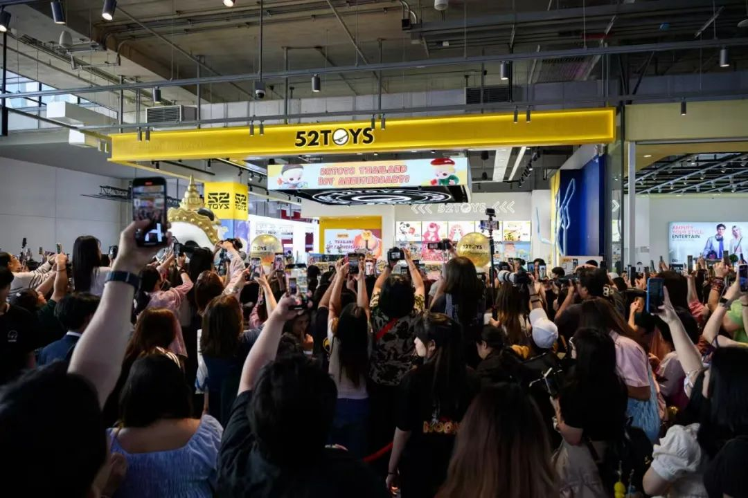 中国潮玩品牌52TOYS东南亚狂飙：泰国市场增速300%的破圈密码​