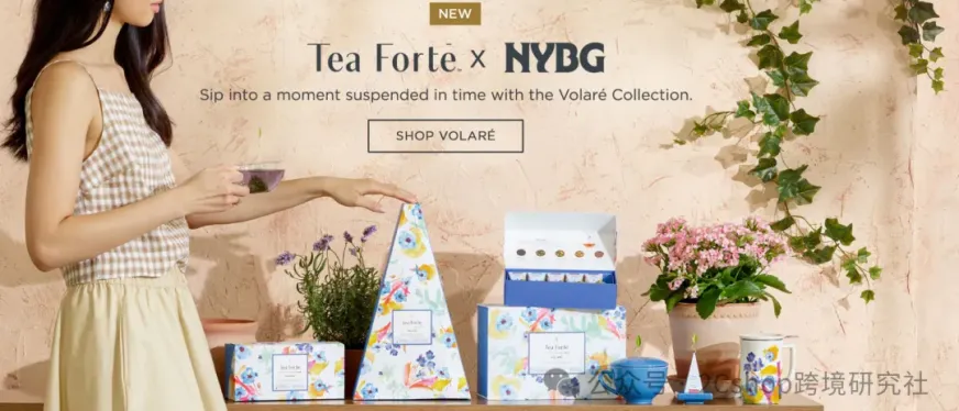 一盒茶包卖80美金,这个独立站靠“仪式感”年入千万