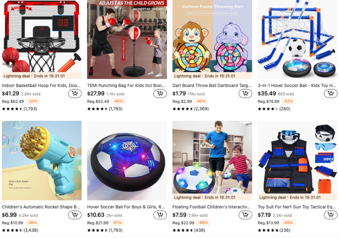 Temu玩具&游戏怎么打造爆款？