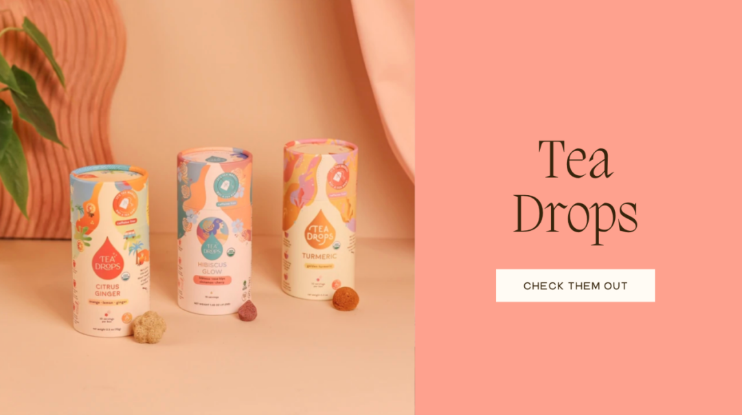 美国品牌Tea Drop爆改中国茶叶，还用创新茶块掀起茶饮新潮流？