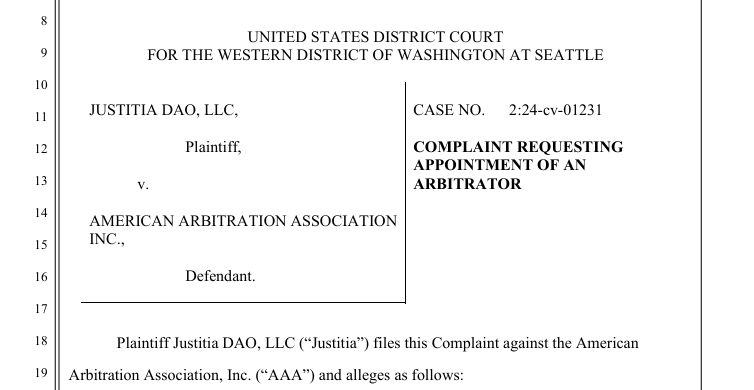 首例！2300名中国卖家代表向美国法院起诉AAA，强制亚马逊仲裁