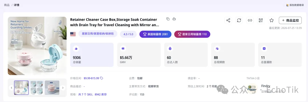 1321万播放、月销50万!深圳卖家靠“牙套党”的日常痛点闷声发财?