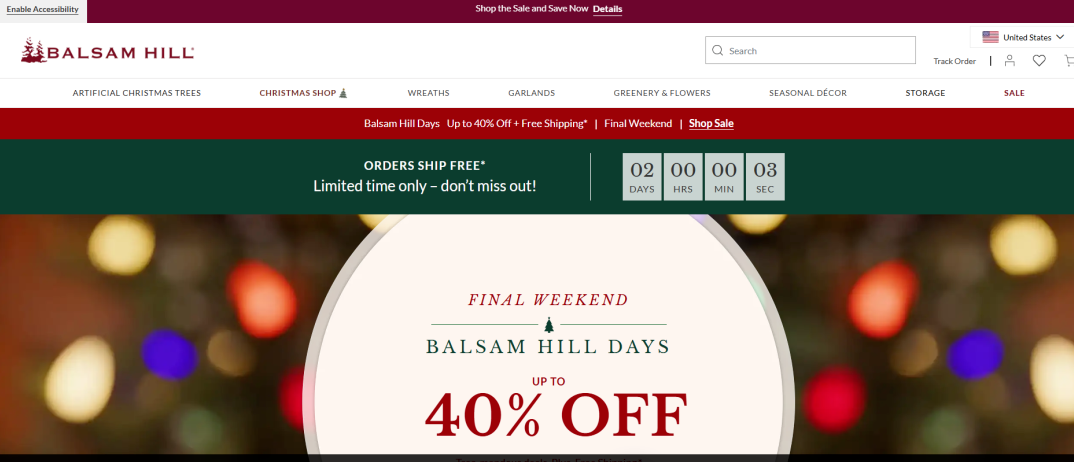高端圣诞树品牌Balsam Hill逆势增长：关税潮中1349美元产品仍售罄，TikTok单条视频播放破920万