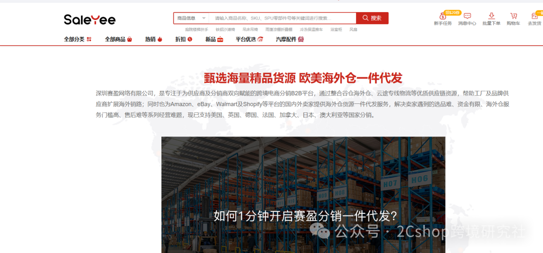 图片 一件代发全攻略:0库存起步,6个货源网站帮你轻松出海