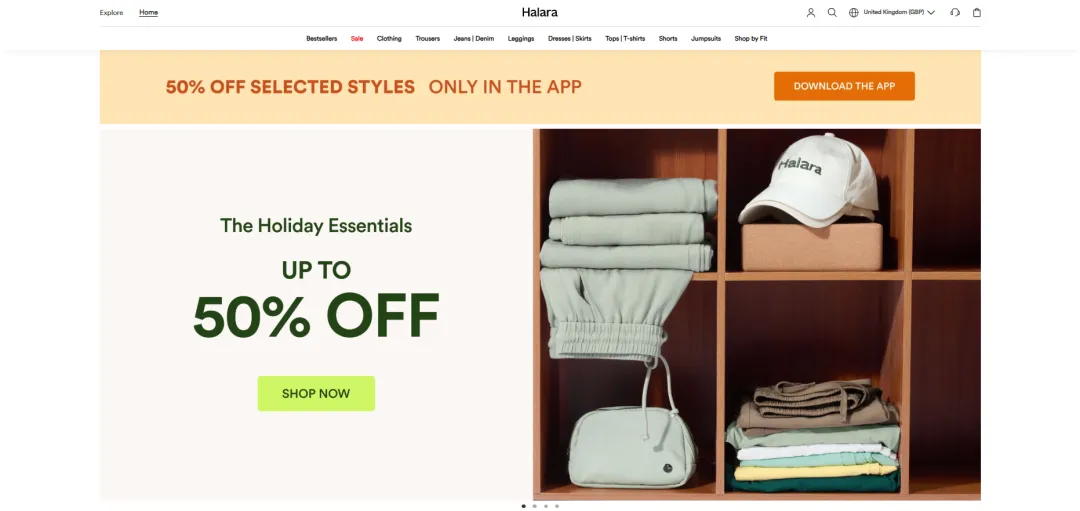 一天一家跨境电商公司：Halara