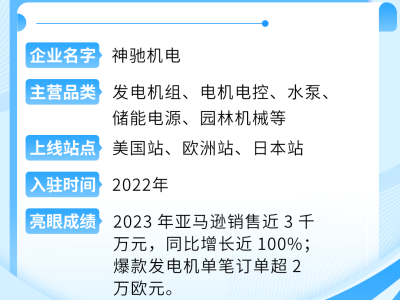 重庆工厂卖家凭小型发电机，做亚马逊跨境仅两年，销售额狂增近100%！