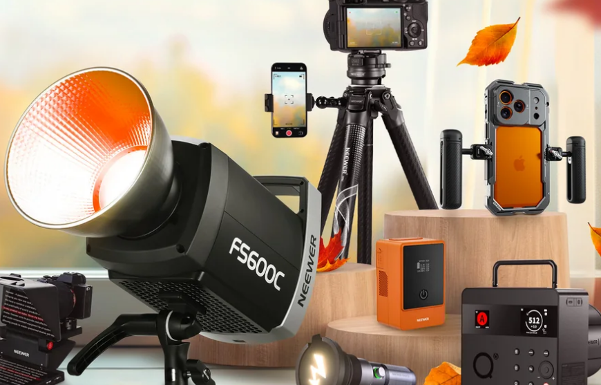 全球相机配件市场2034年将达172亿美元!中国品牌Neewer借短视频红利年销破亿
