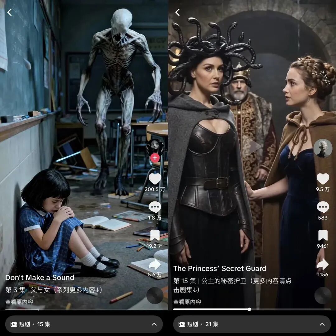 TikTok短剧首月分账破5000万，AI短剧狂吸百万粉丝