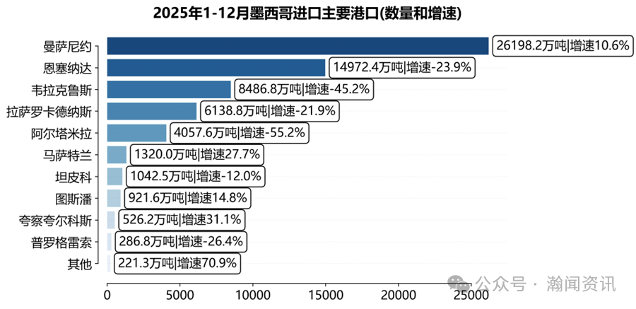 墨西哥海运贸易大数据报告（2025）