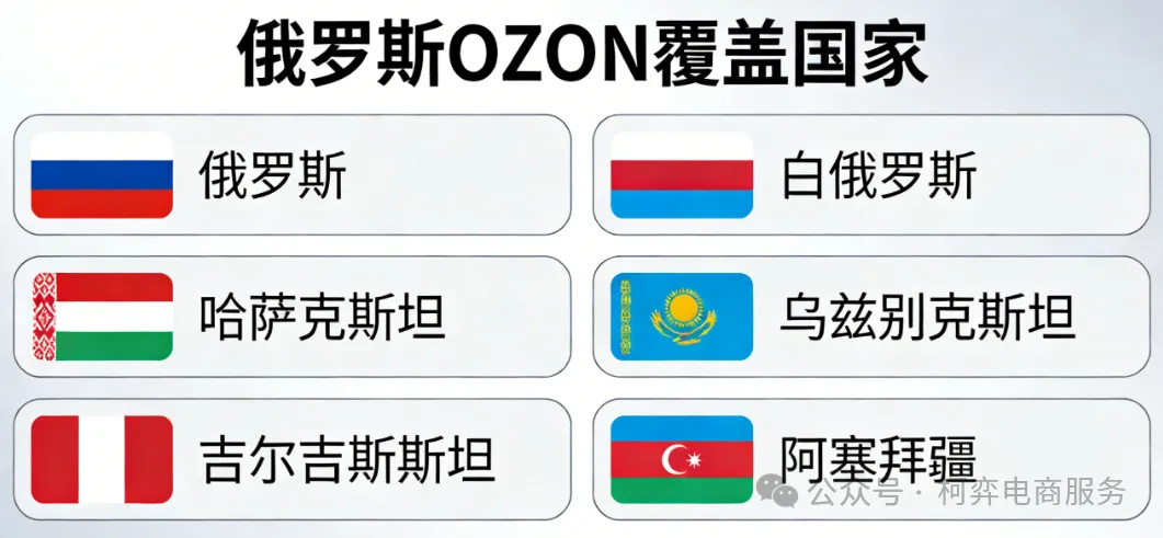 Ozon 卖家狂喜！除了俄罗斯，这 6 个蓝海市场 3 步就能开通！