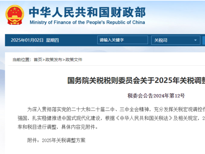 2025年关税调整｜这些国家与照明产品的税率有变化