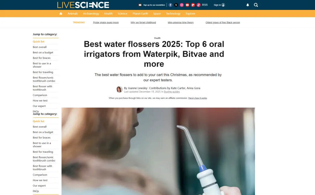 图片 单月卖爆11万件!19美元冲牙器成口腔护理出海密码