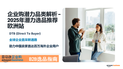 亚马逊2025年潜力选品推荐-欧洲站