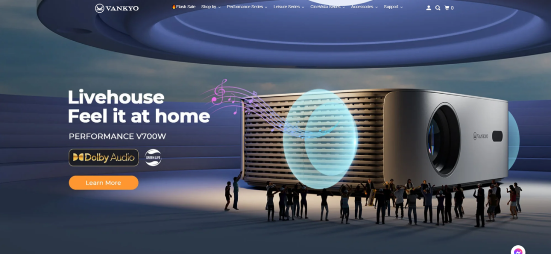 图片 5个月拿下北美销冠!VANKYO的投影仪出海爆款公式