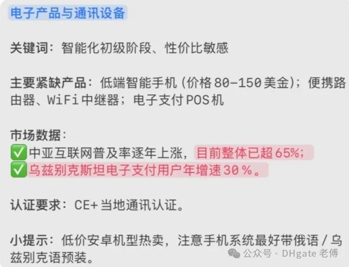 一带一路下，中亚五国的优质品类推荐！