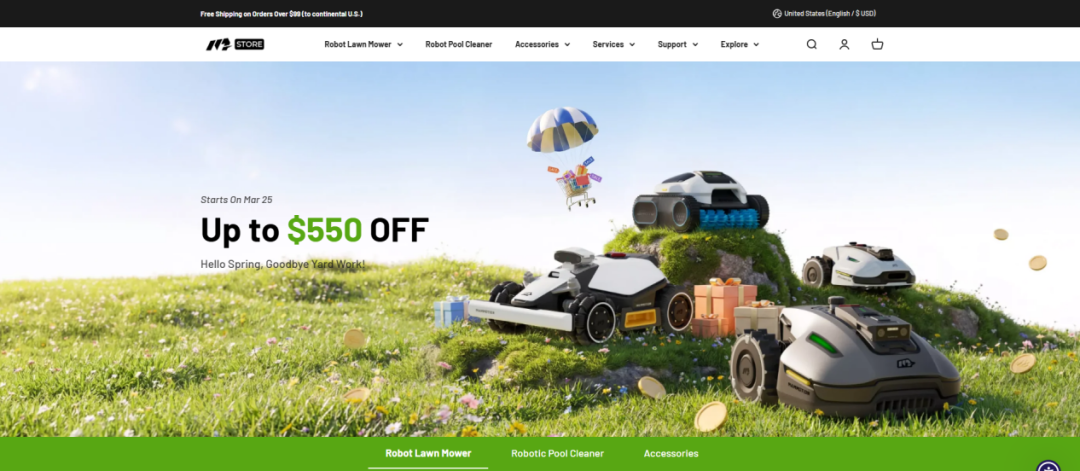 图片 年营收超5亿!大疆前高管离职创业,把智能割草机做到类目第一!