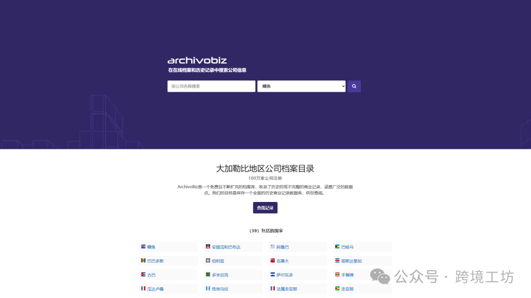 图片 中美洲开发必看:19个常用黄页和企业名录汇总