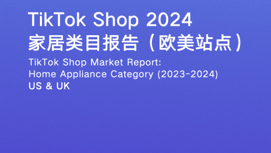 TikTok Shop 2024家居类目报告