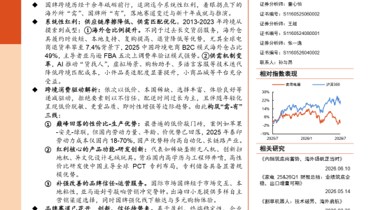 家电行业专题报告