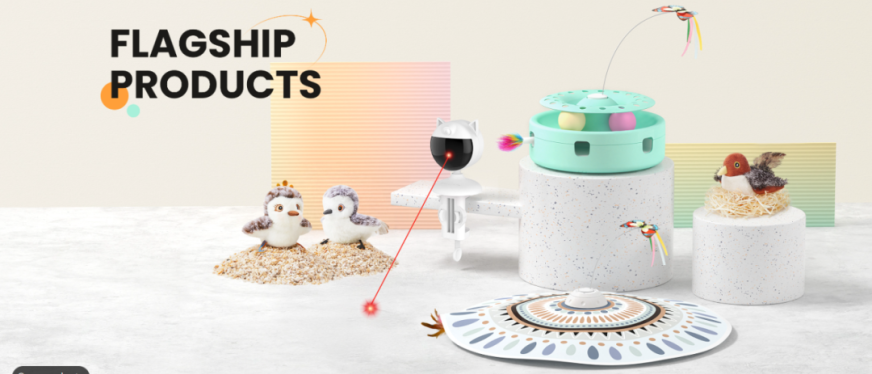 TikTok上电动仿生逗猫玩具成新宠,单品销售额高达64万美金!