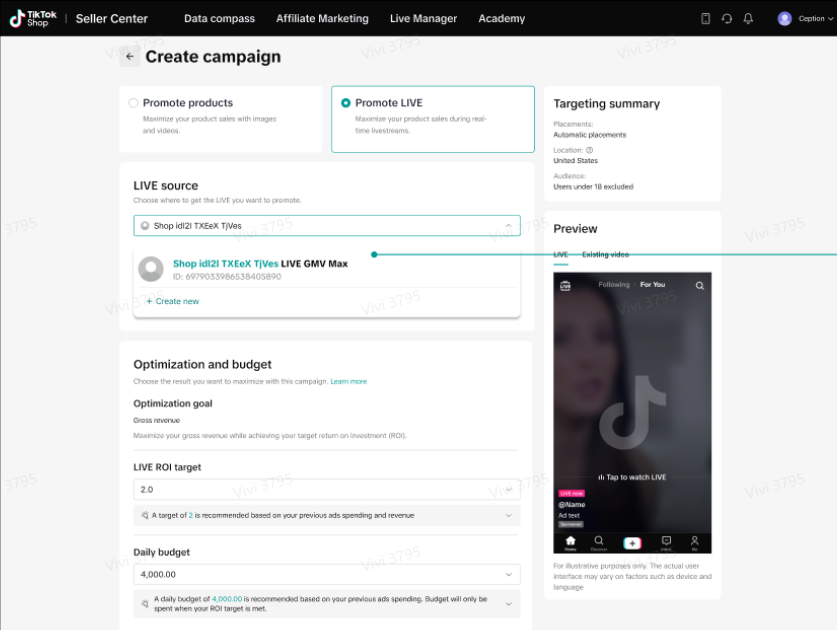 TikTok Shop LIVE GMV Max 是什么？功能介绍及广告创建发布教程详解