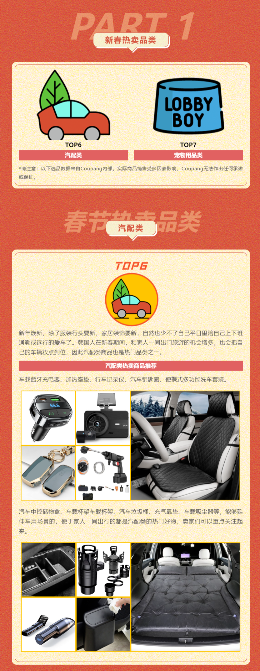 Coupang 发布韩国新春热门选品推荐(下篇)