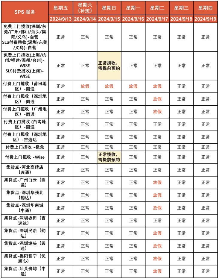 Shopee 2024 年中秋节放假安排：涉及多服务及物流时效调整