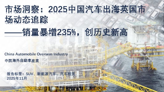 市场洞察:2025中国汽车出海英国市场动态追踪