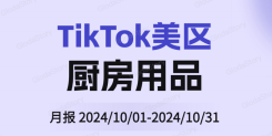 TikTok美区厨房用品品类分析报告（2024年10月）