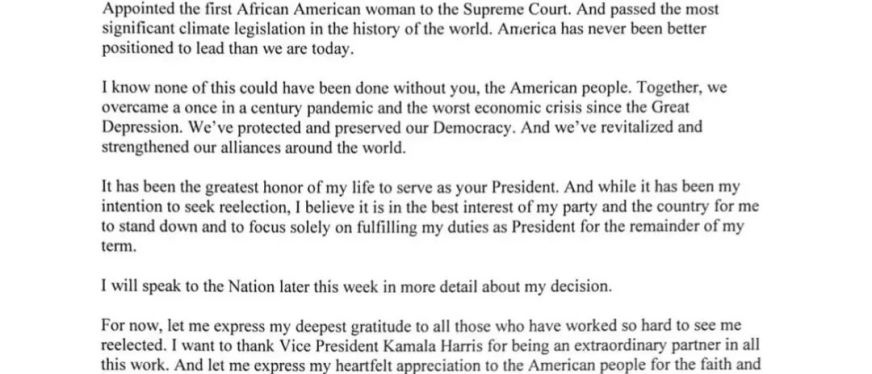 拜登宣布退选,TikTok生死局或将结束?