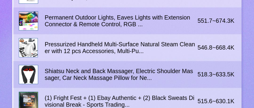 TikTok Shop各国热销商品一览(11.4-11.10)