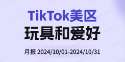 TikTok美区 玩具&爱好 品类分析报告（2024年10月）