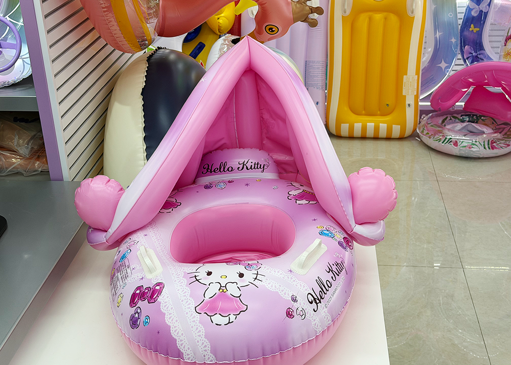 义乌：有五彩缤纷的夏天，就会有爆单的IP游泳圈！