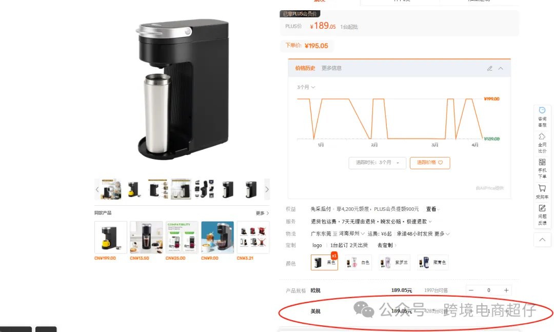 2025.04.08亚马逊选品推荐（仅供参考）：胶囊咖啡机