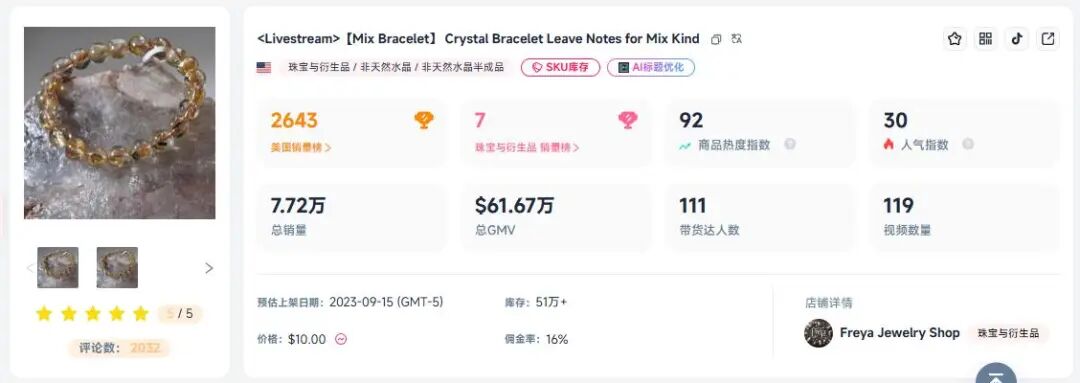 图片 40倍溢价奇迹:中国水晶如何用文化转译征服TikTok