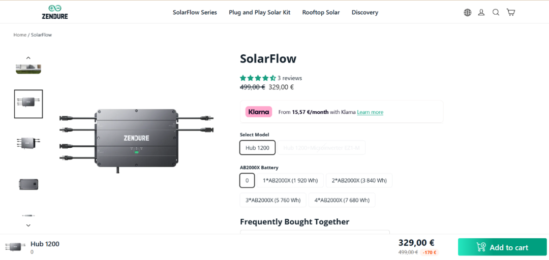 中国储能品牌Zendure掘金欧洲阳台细分市场：SolarFlow微储系统7分钟售316套，年零售破10亿元