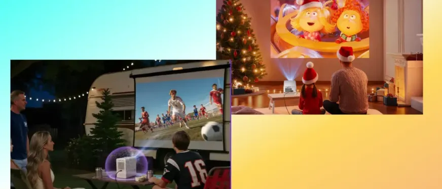 折叠投影仪火遍全球！中国品牌如何用“口袋巨幕”撬动37亿市场