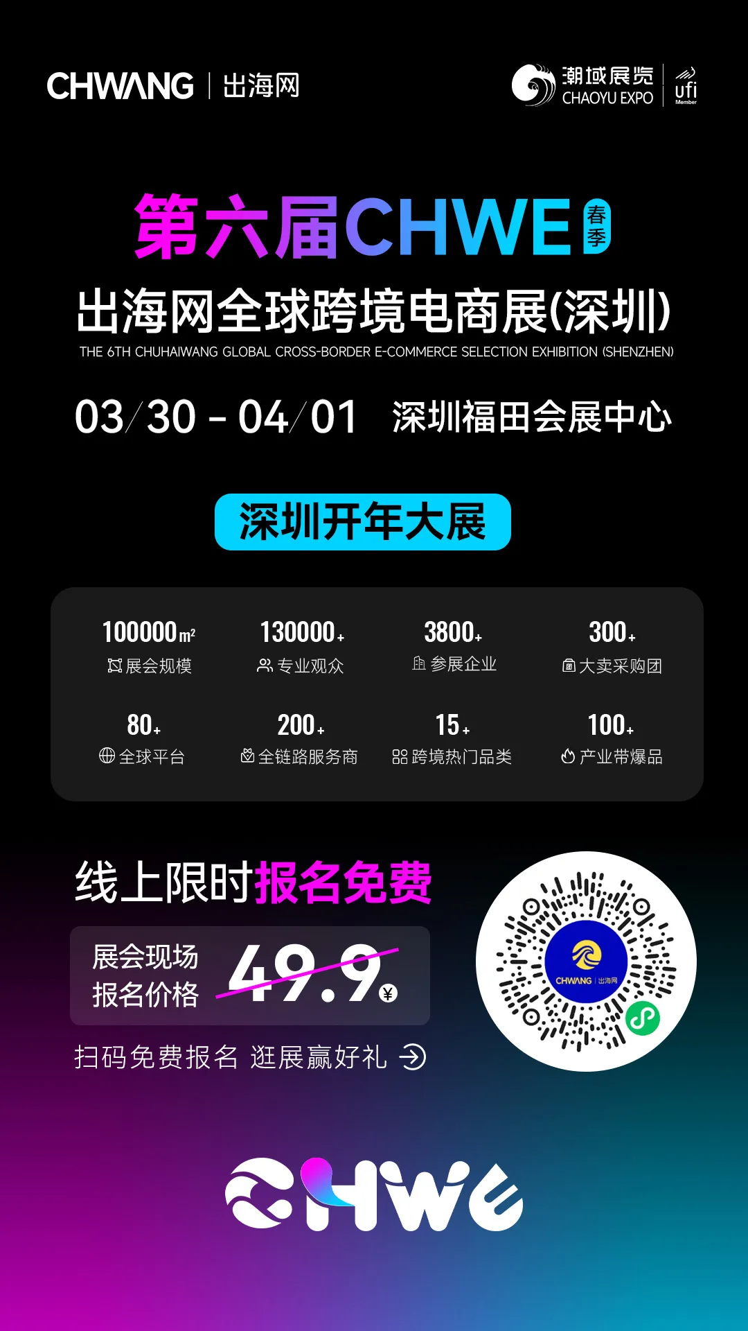 第六届 CHWE 出海网跨境电商展：四大核心优势构建全球出海新生态