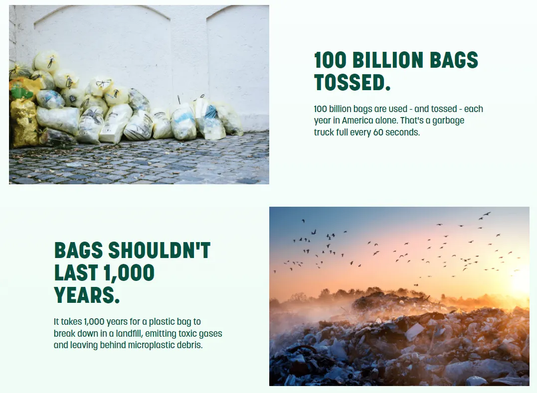 靠卖垃圾袋，独立站年营收1000万美金