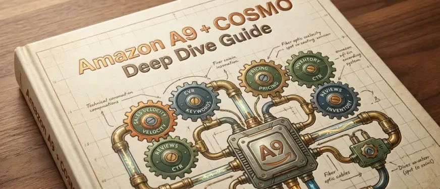 亚马逊A9算法+COSMO实战手册：影响客户、店铺绩效的7大因素与全自动诊断系统