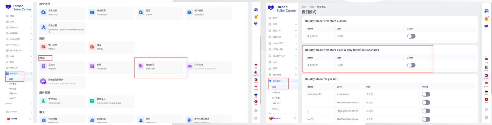 Lazada假期模式怎么开启?Lazada假期模式设置教程