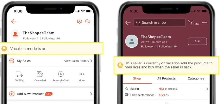 Shopee假期模式怎么开?Shopee休假模式设置教程