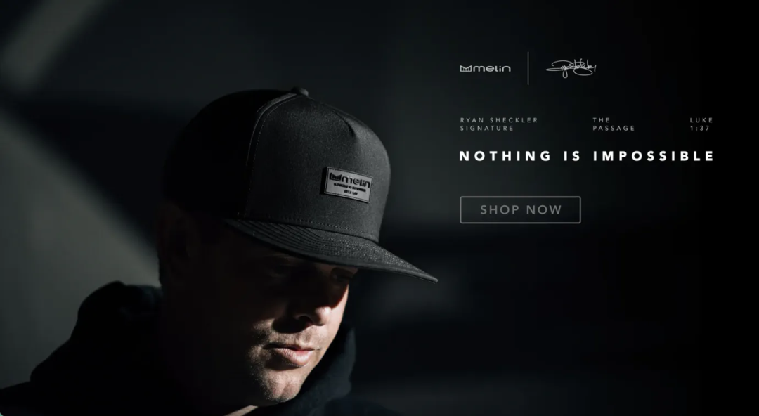 图片 美国品牌Melin以69-99美元高溢价破局棒球帽市场:材质革新与场景营销重塑产品价值