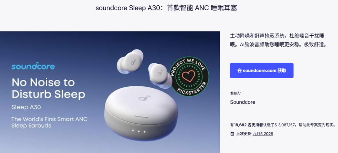 安克旗下Soundcore音频品牌年收15亿：靠续航与性价比突围，全球用户超5200万